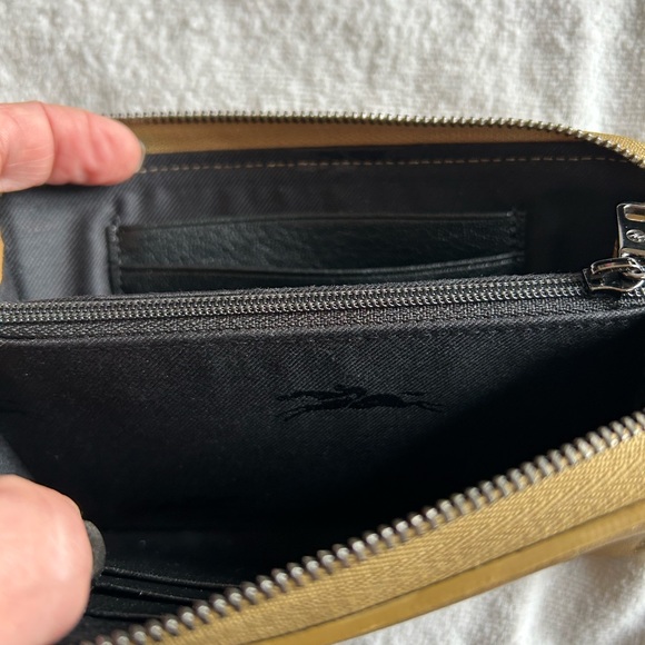 Longchamp leather 3D wallet - Picture 4 of 4